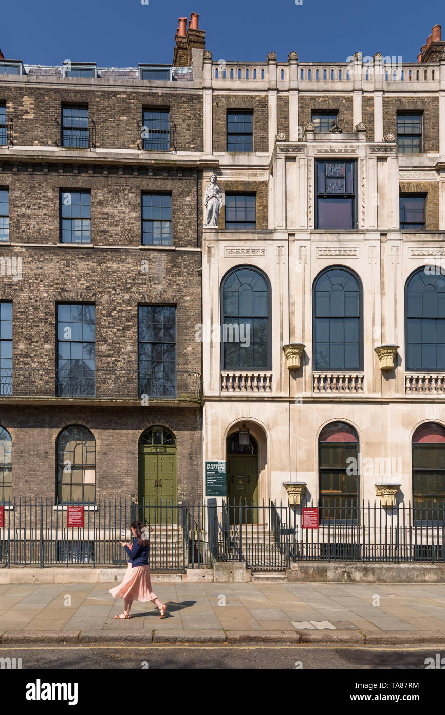 Sir John Soane's Museum, London, UK Stockfoto