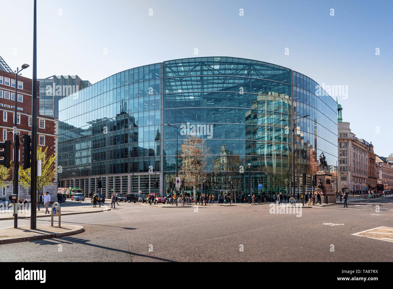Sainsburys HQ, Holborn, London, Großbritannien von Fosters and Partners Stockfoto