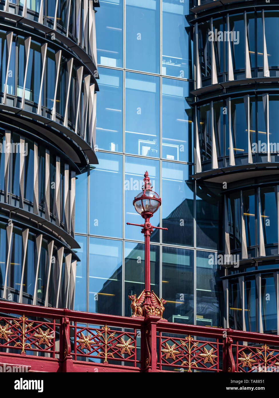 Amazon London Office, 60 London; 60 Holborn Viadukt, Großbritannien Stockfoto
