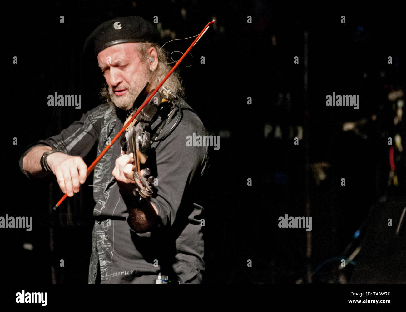 Geiger Sergey Ryabtsev, von Gogol Berdello Stockfoto