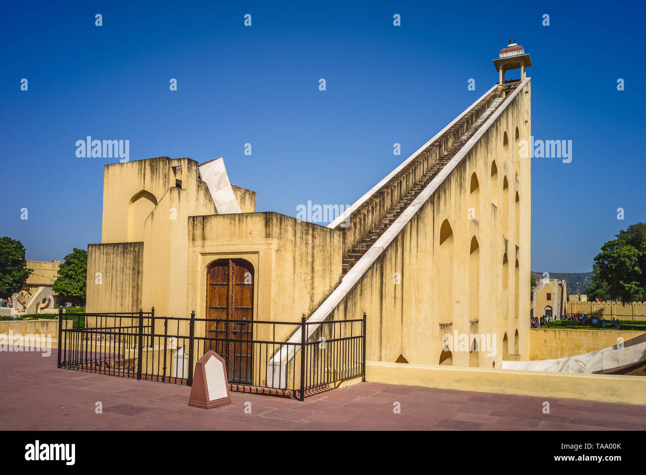 Jantar Mantar in Jaipur, Rajasthan, Indien Stockfoto