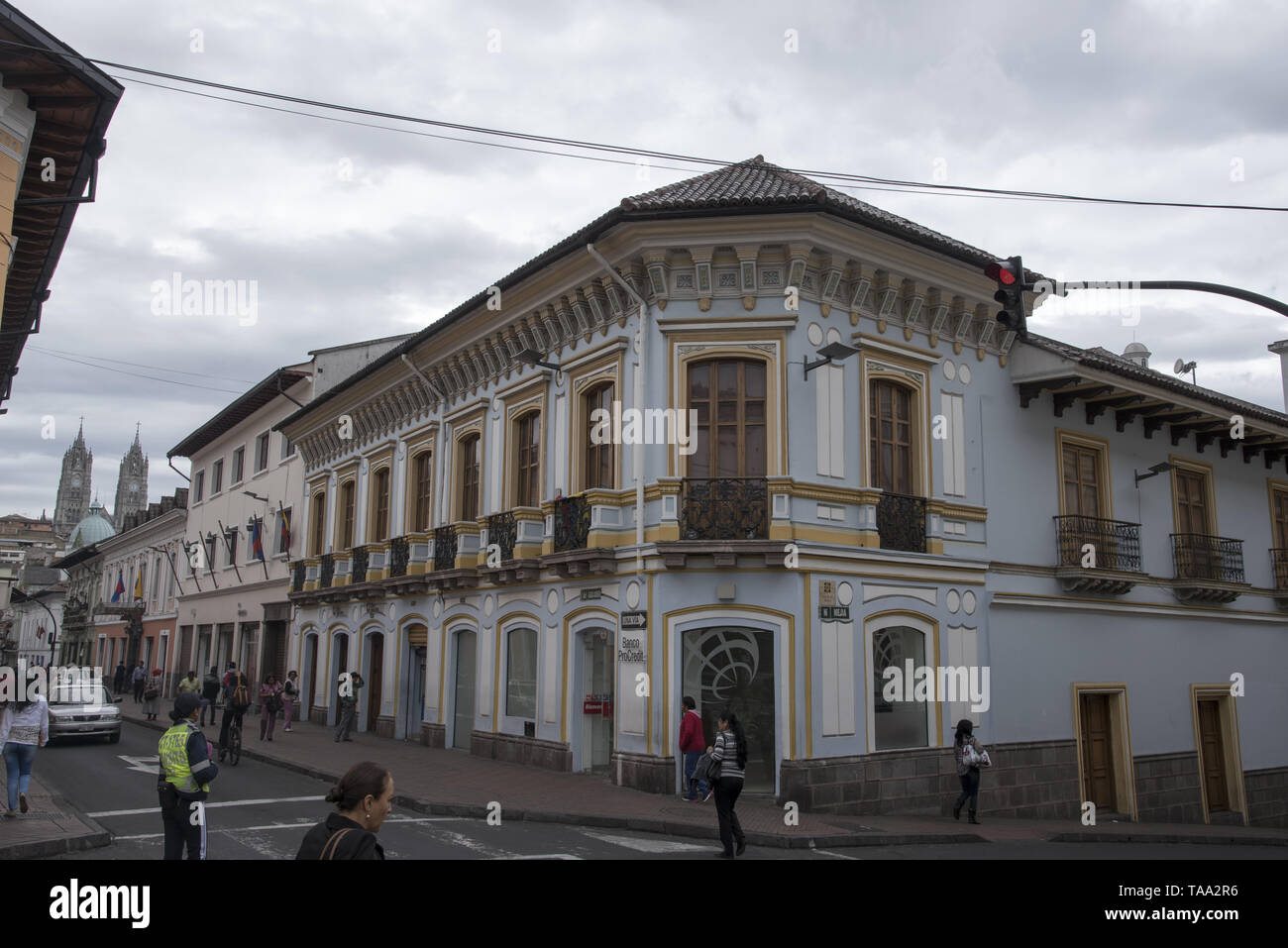 Ab 1534 auf den Ruinen einer Inca Stadt gebaut, die im historischen ...