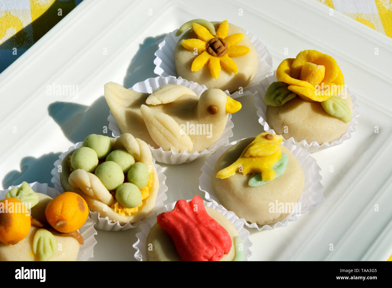 Der Algarve traditionelles Gebäck. Portugal Stockfoto
