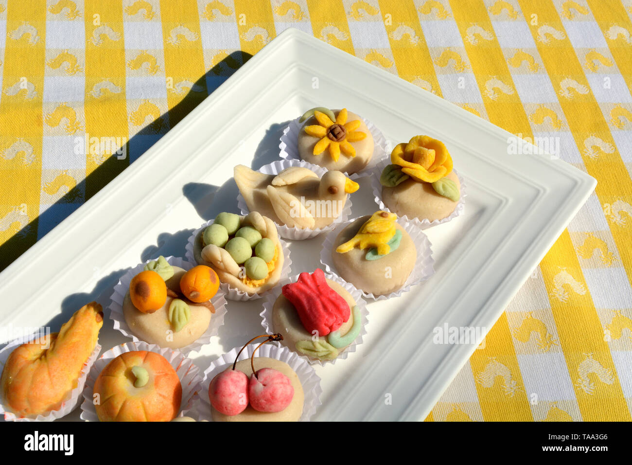 Der Algarve traditionelles Gebäck. Portugal Stockfoto