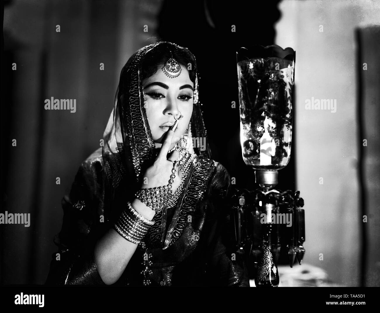 Indische Bollywood Schauspielerin Meena Kumari, Indien, Asien, 1960 Stockfoto