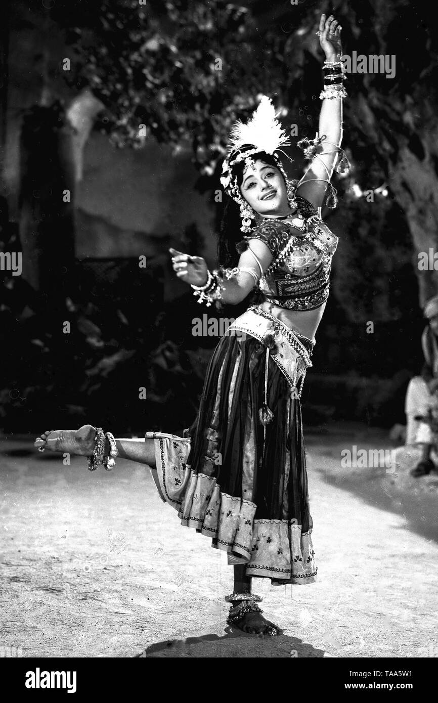 Indische Bollywood Schauspielerin Padmini, Indien, Asien, 1960 Stockfoto