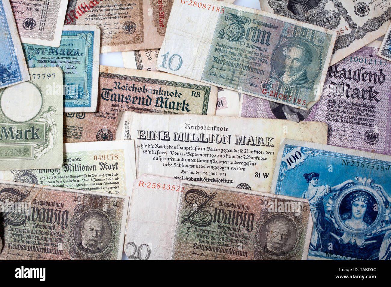 Inflation, germany 1920s Fotos und Bildmaterial in hoher Auflösung