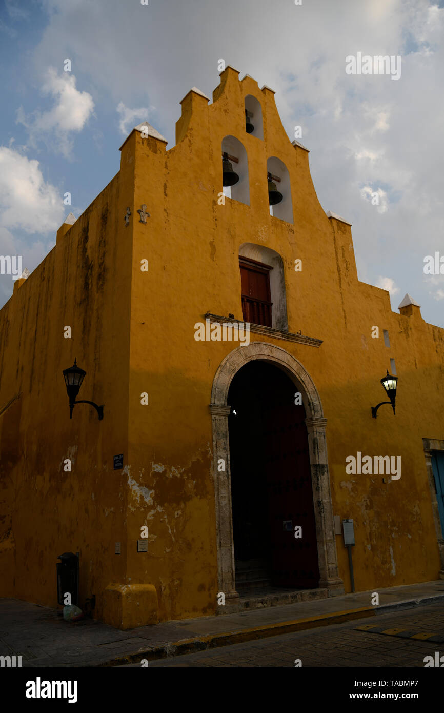 San Francisquito Kirche in Campeche, Mexiko Stockfoto