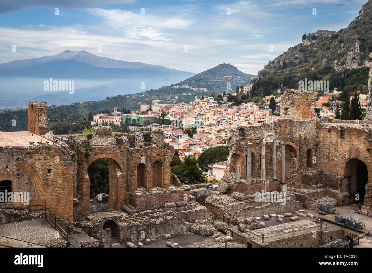 Taormina, Sizilien Stockfoto