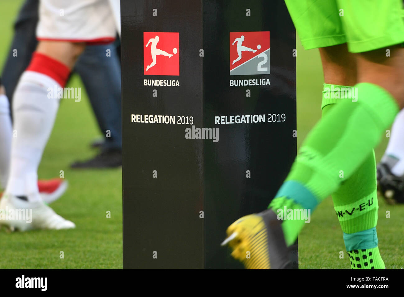 Stuttgart, Deutschland. 23 Mai, 2019. Bundesliga Relegation 2019 Fußball 1. Bundesliga Relegation, VFB Stuttgart-Union Berlin 2-2 am 23.05.2019 in Stuttgart/Deutschland. MERCEDES BENZ ARENA. DFL BESTIMMUNGEN VERBIETEN DIE VERWENDUNG DER FOTOGRAFIE ALS BILD-SEQUENZEN UND/ODER QUASI-VIDEO. | Verwendung der weltweiten Kredit: dpa/Alamy leben Nachrichten Stockfoto