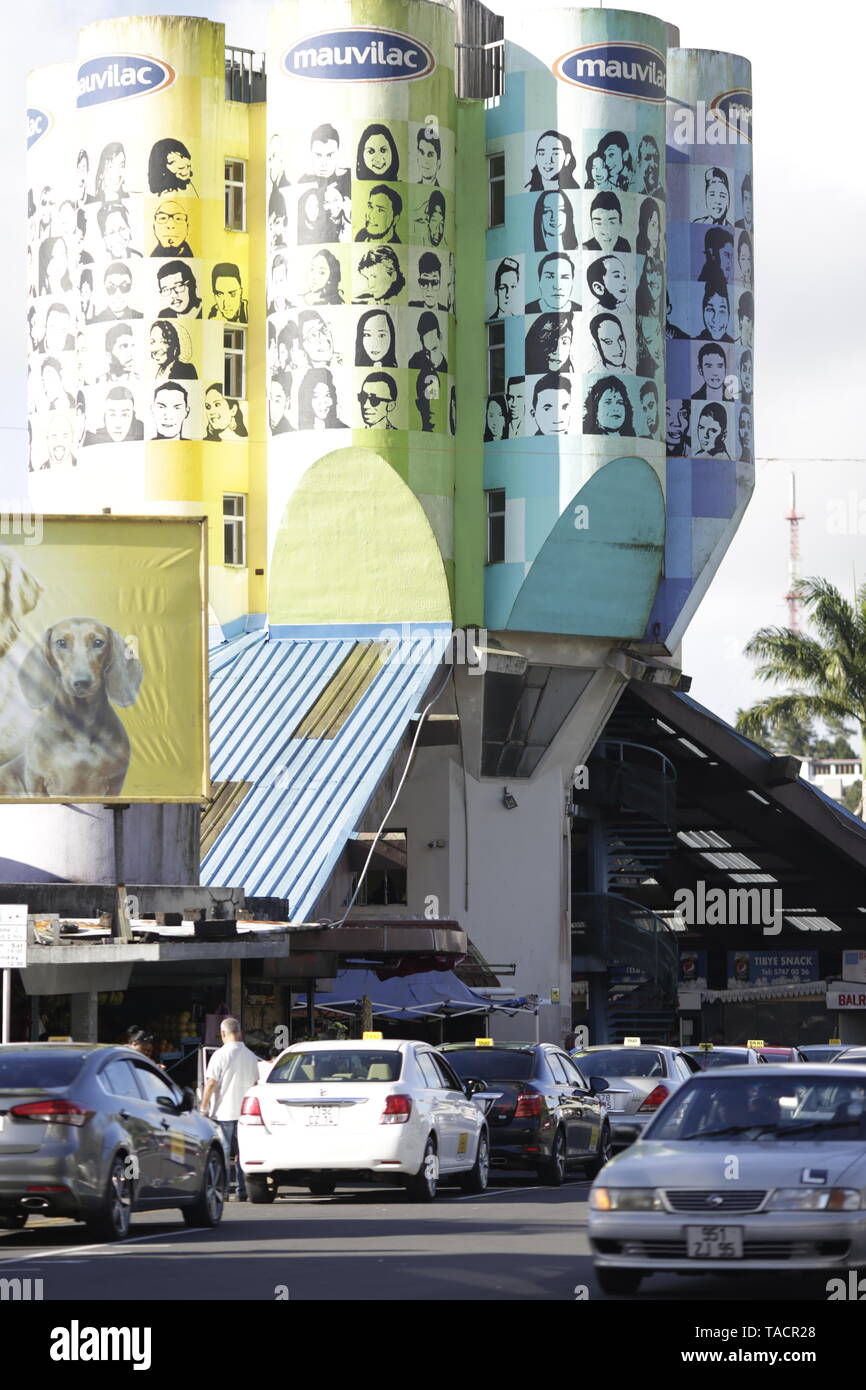 Curepipe auch als La Ville-Lumière bekannt, ist eine Stadt in Mauritius, in der Plaines Wilhems District, der östliche Teil entfernt Stockfoto