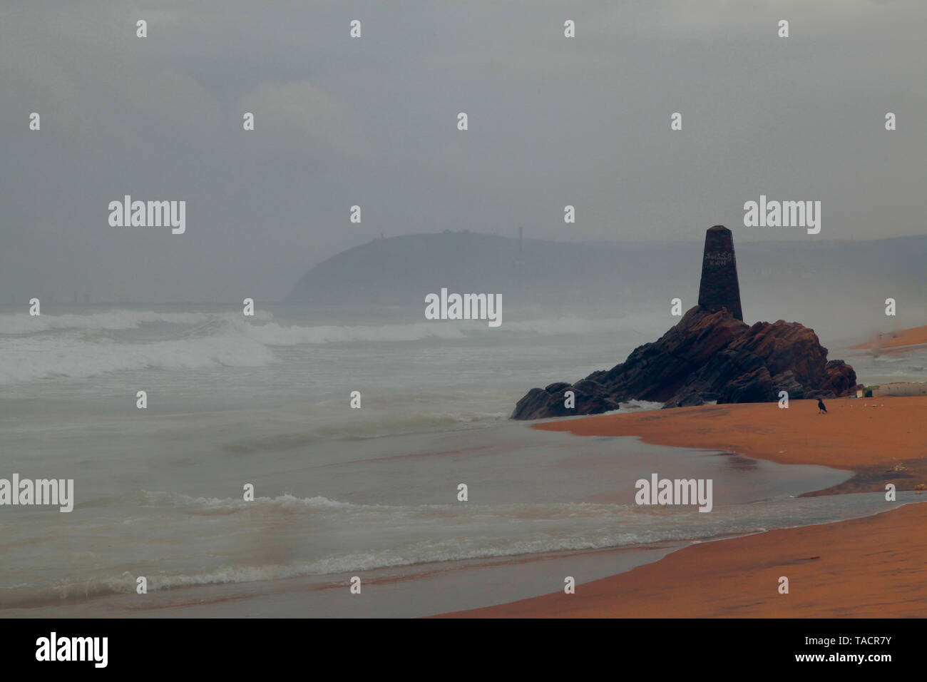 Skandal Nummer, rushikonda Strand, Andhra Pradesh, Indien, Asien Stockfoto