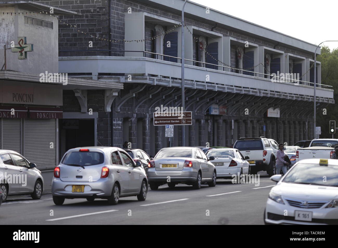 Curepipe auch als La Ville-Lumière bekannt, ist eine Stadt in Mauritius, in der Plaines Wilhems District, der östliche Teil entfernt Stockfoto