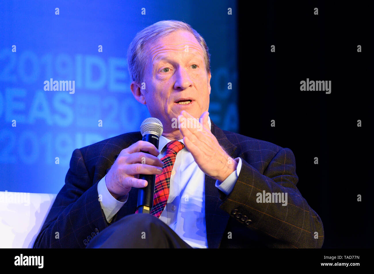 Tom Steyer, Gründer, NextGen Amerika, sprechen am Zentrum für amerikanischen Fortschritt CAP 2019 Ideen Konferenz. Stockfoto