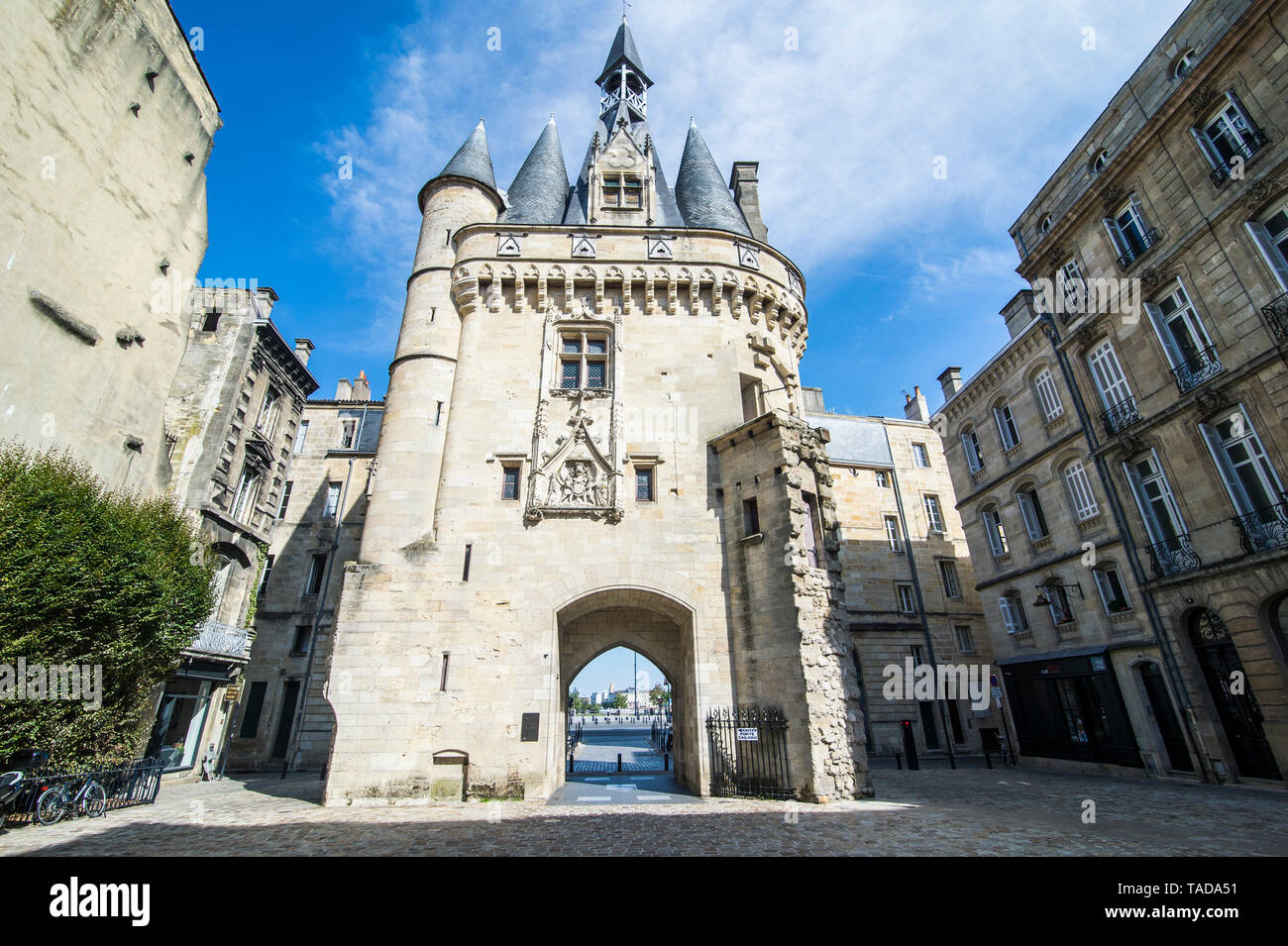 Frankreich, Bordeaux, Porte Cailhau Stockfoto
