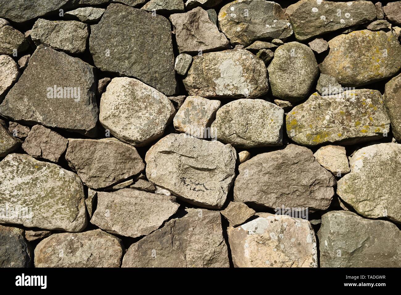 Nahtlose Textur Steinmauer. Nahtlose Hintergrund Stockfoto