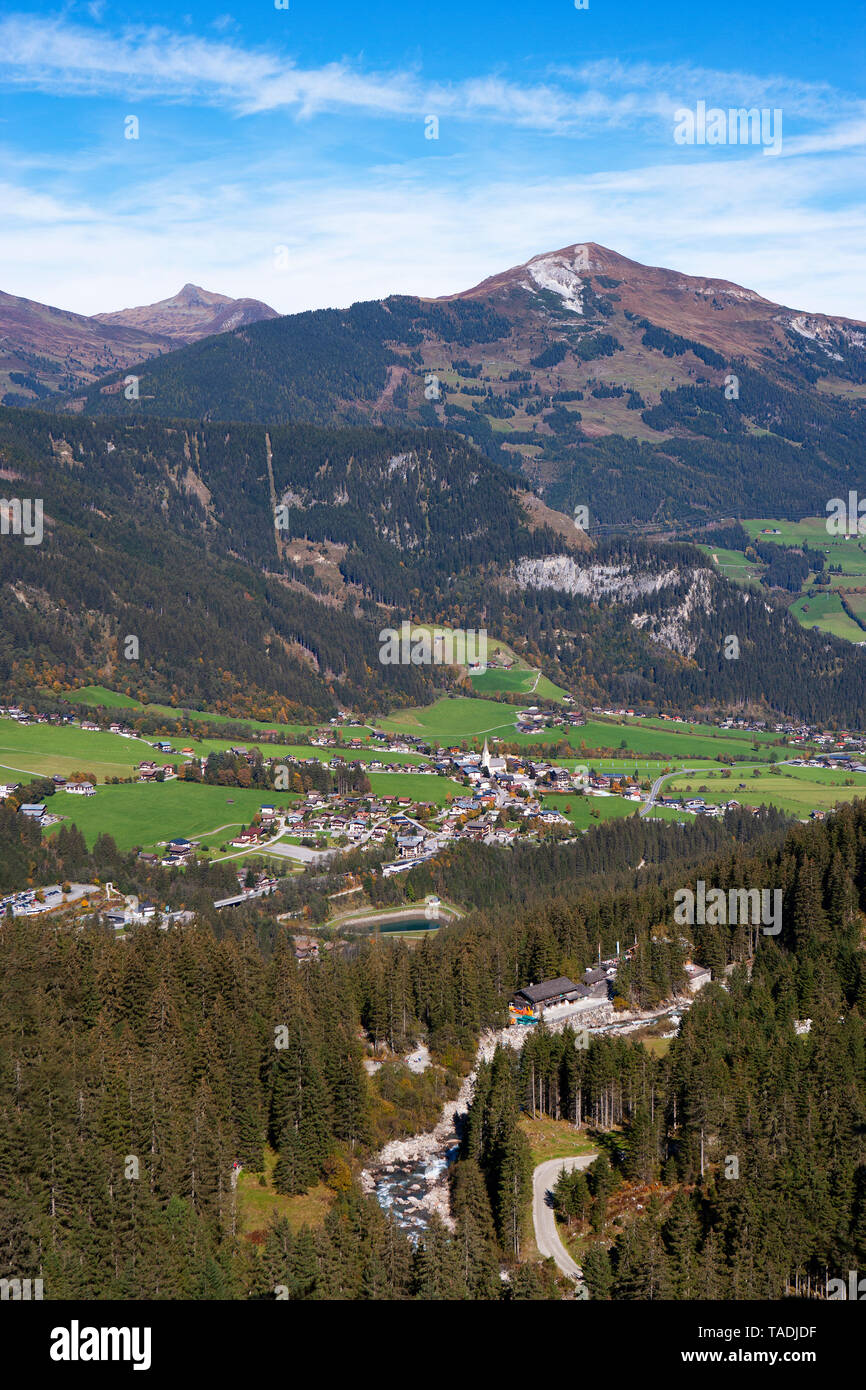 Österreich, Salzburger Land, Nationalpark Hohe Tauern, Krimml Stockfoto