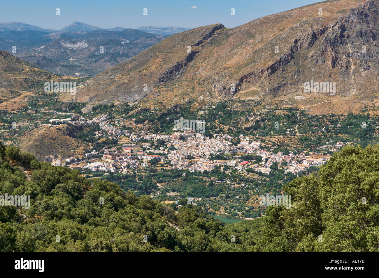 Guejar Sierra, Provinz Granada. Andalusien. Spanien Stockfoto