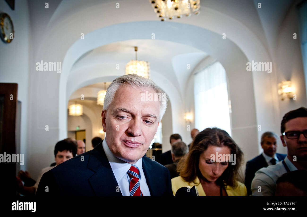 Jaroslaw Gowin - Stellvertretender Premierminister, Minister für Wissenschaft und Hochschulen Stockfoto