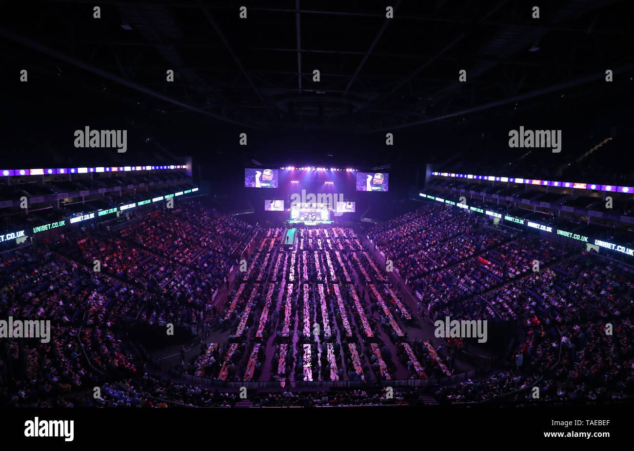 Allgemeine Ansicht während der Premier League Play-Offs in der O2, London. Stockfoto