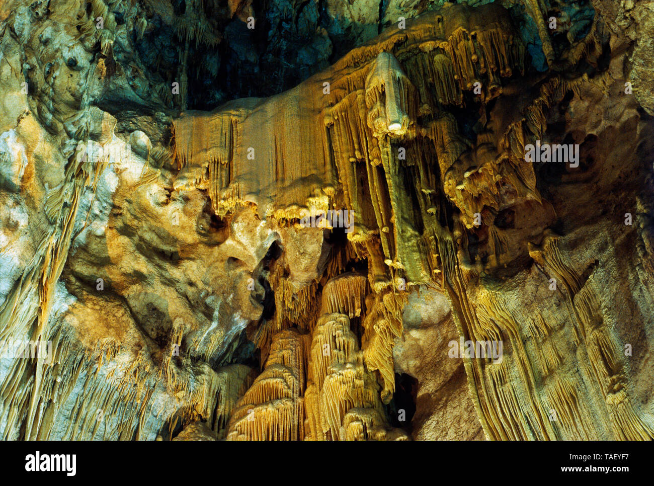 Grotten von Jeita Libanon Stockfoto
