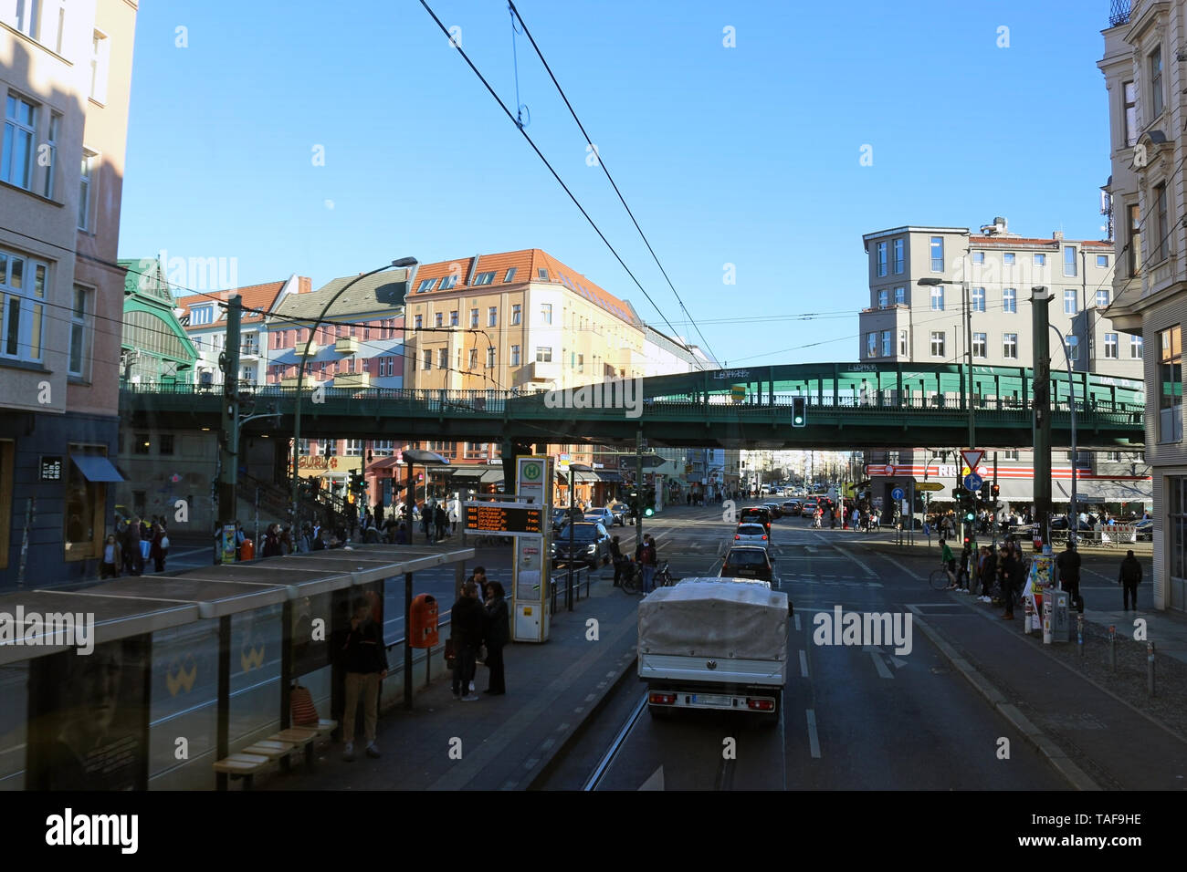 Straßen von Berlin, Hauptstadt von Deutschland, Europa, Europäische Gemeinschaft Stockfoto