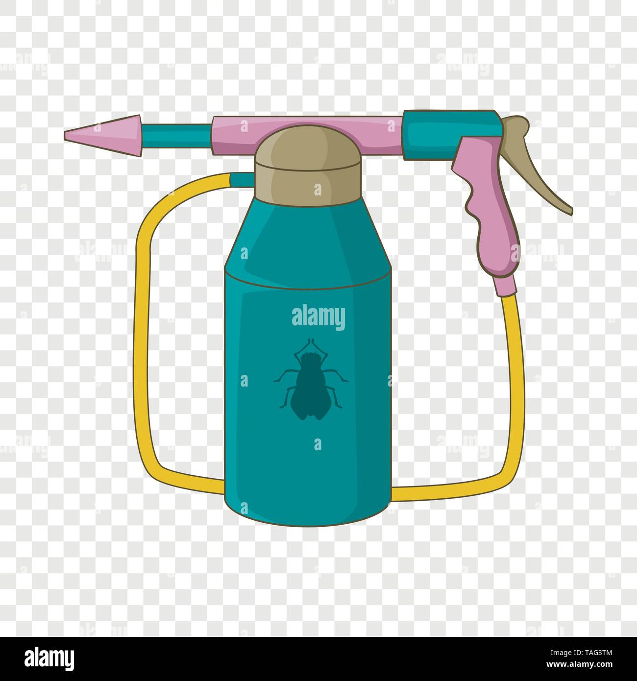 Symbol für Feuerlöscher sprühen. Cartoon von Spray Feuerlöscher  Vektor-Symbol für Web-Design isoliert auf weißem Hintergrund  Stock-Vektorgrafik - Alamy