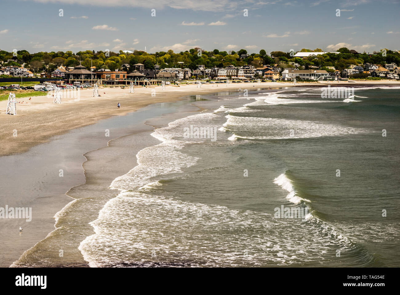 Easton's Beach Newport, Rhode Island, USA Stockfoto
