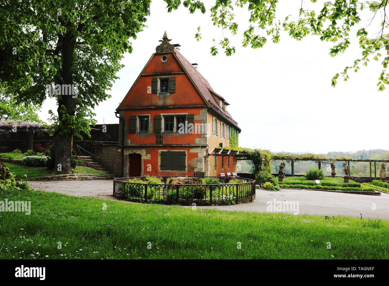 Die Garden House (Gartenhaus) Cottage war einst der Haupteingang in die