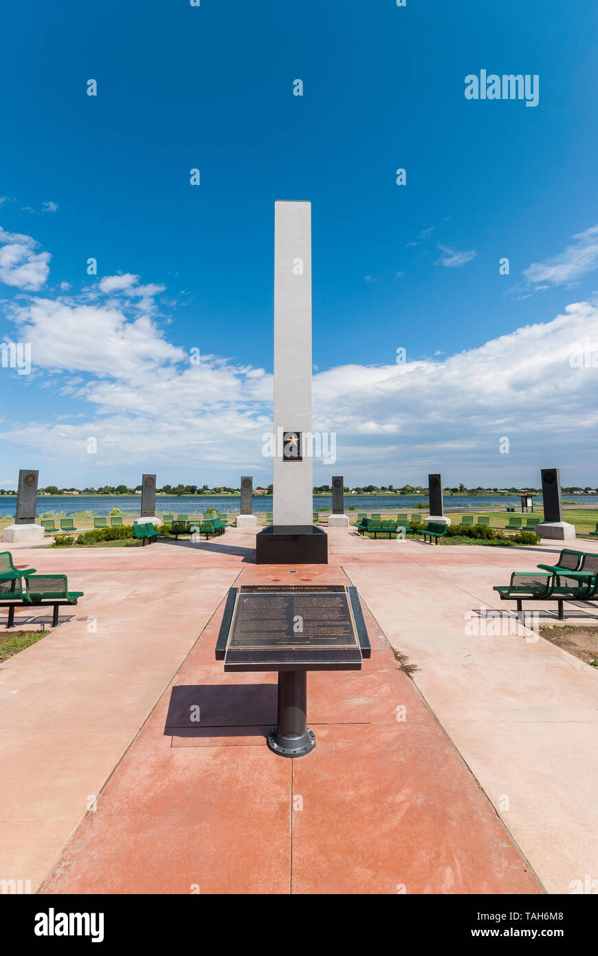 World Veterans Memorial in Kennewick, Washington. Stockfoto