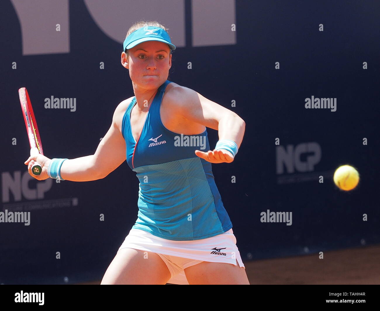 Nurnberg Deutschland 25 Mai 2019 Slowenisch Player Tamara Zidansek Im Euro 250 000 Wta Versicherungscup Turnier Finale Gegen Tennis Pla Stockfotografie Alamy