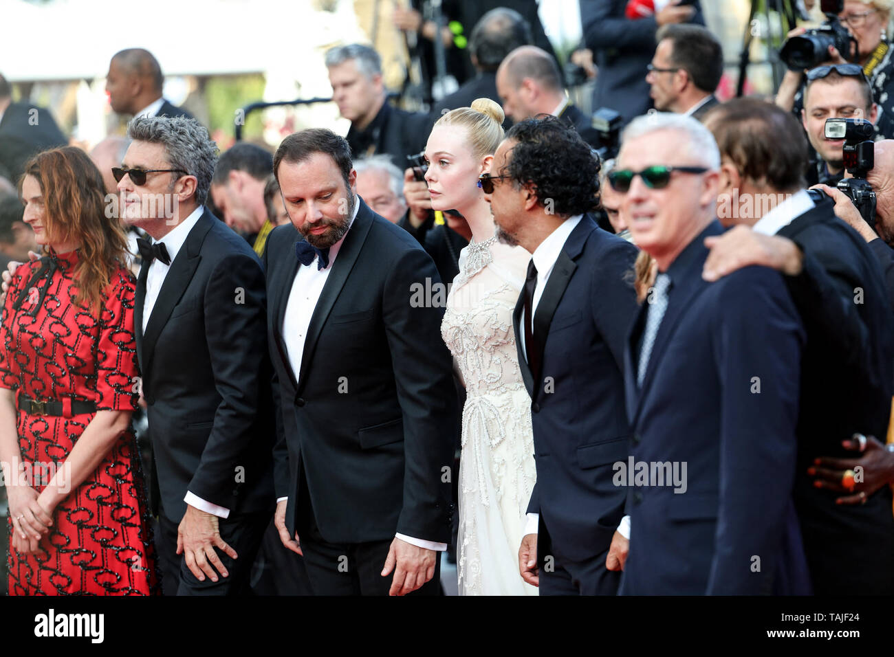 CANNES - 25. Mai: kommt zur Premiere von "CÉRÉMONIE DE CLOTURE/HORS NORMES" während der 2019 Cannes Film Festival am 25. Mai 2019 im Palais des Festivals in Cannes, Frankreich. (Foto durch Lyvans Boolaky/imageSPACE/MediaPunch) Stockfoto