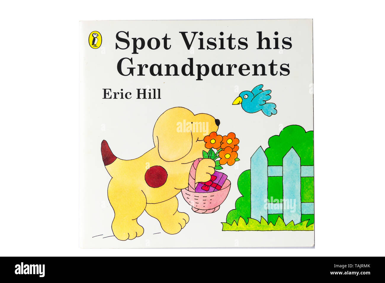 Der Topf visits Buch seiner Großeltern, Kinder, Greater London, England, Vereinigtes Königreich Stockfoto