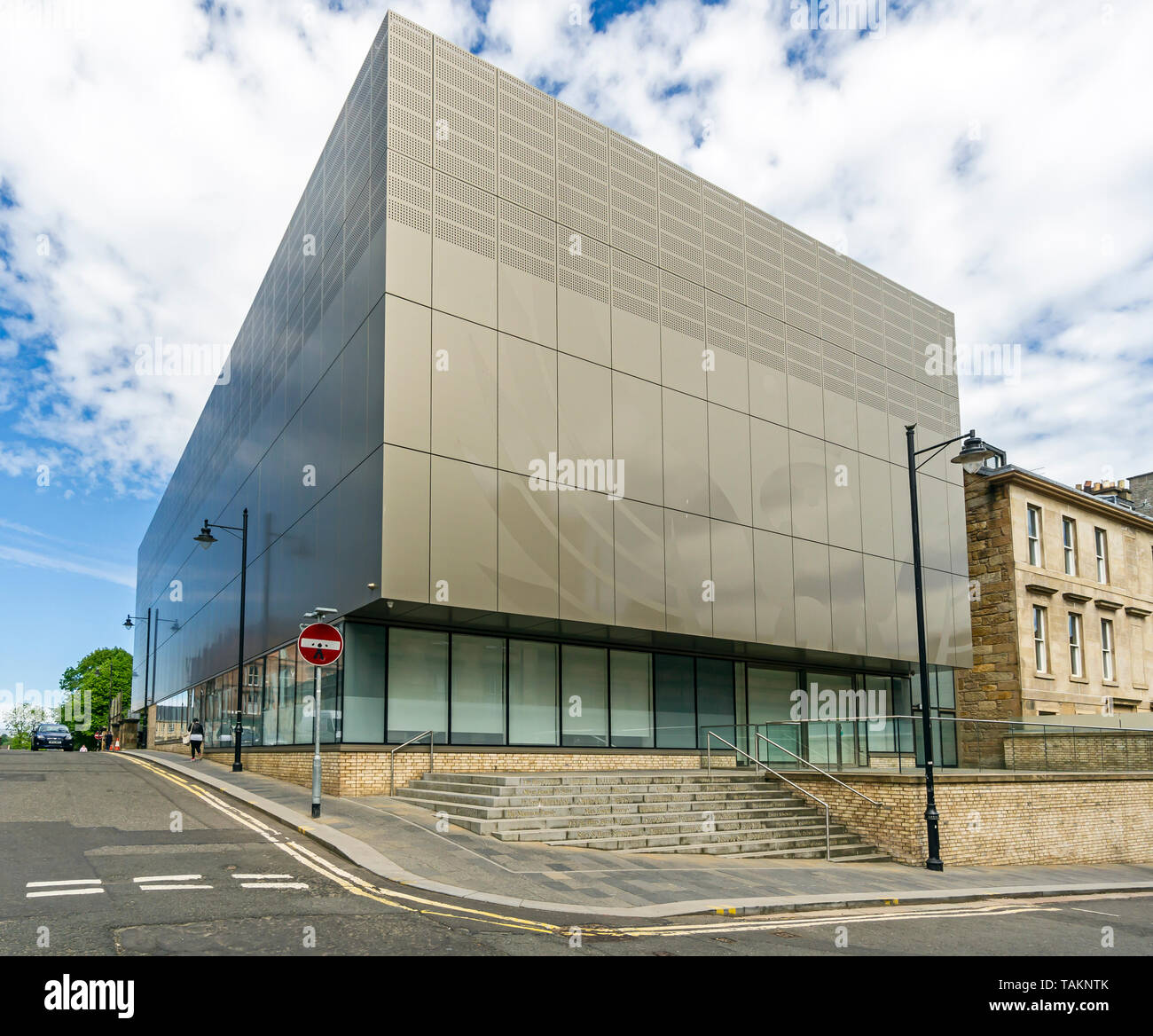 St. Aloysius College Sporthalle an der Ecke Renfrew Street und Dalhousie Street in Glasgow Schottland Großbritannien Stockfoto