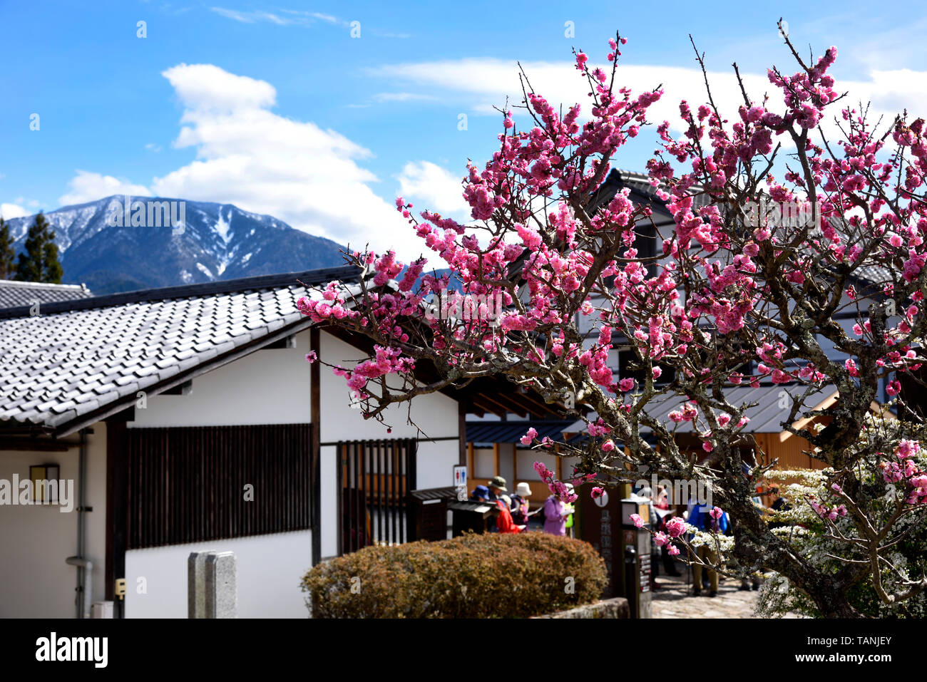 Magome Dorf Japan Stockfoto