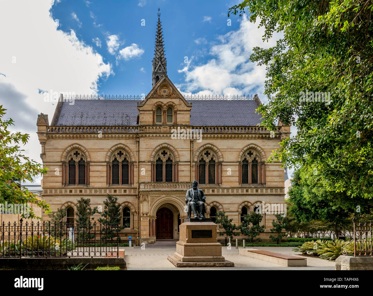 Die Mitchell Gebäude, Universität Adelaide, Süd Australien an einem sonnigen Tag Stockfoto