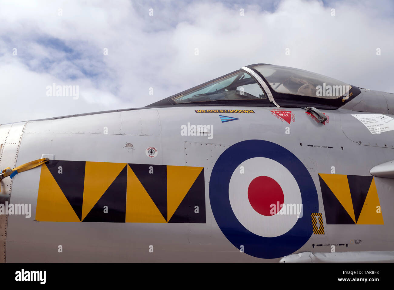 RAF English Electric Lightning, ZF 580 Stockfoto