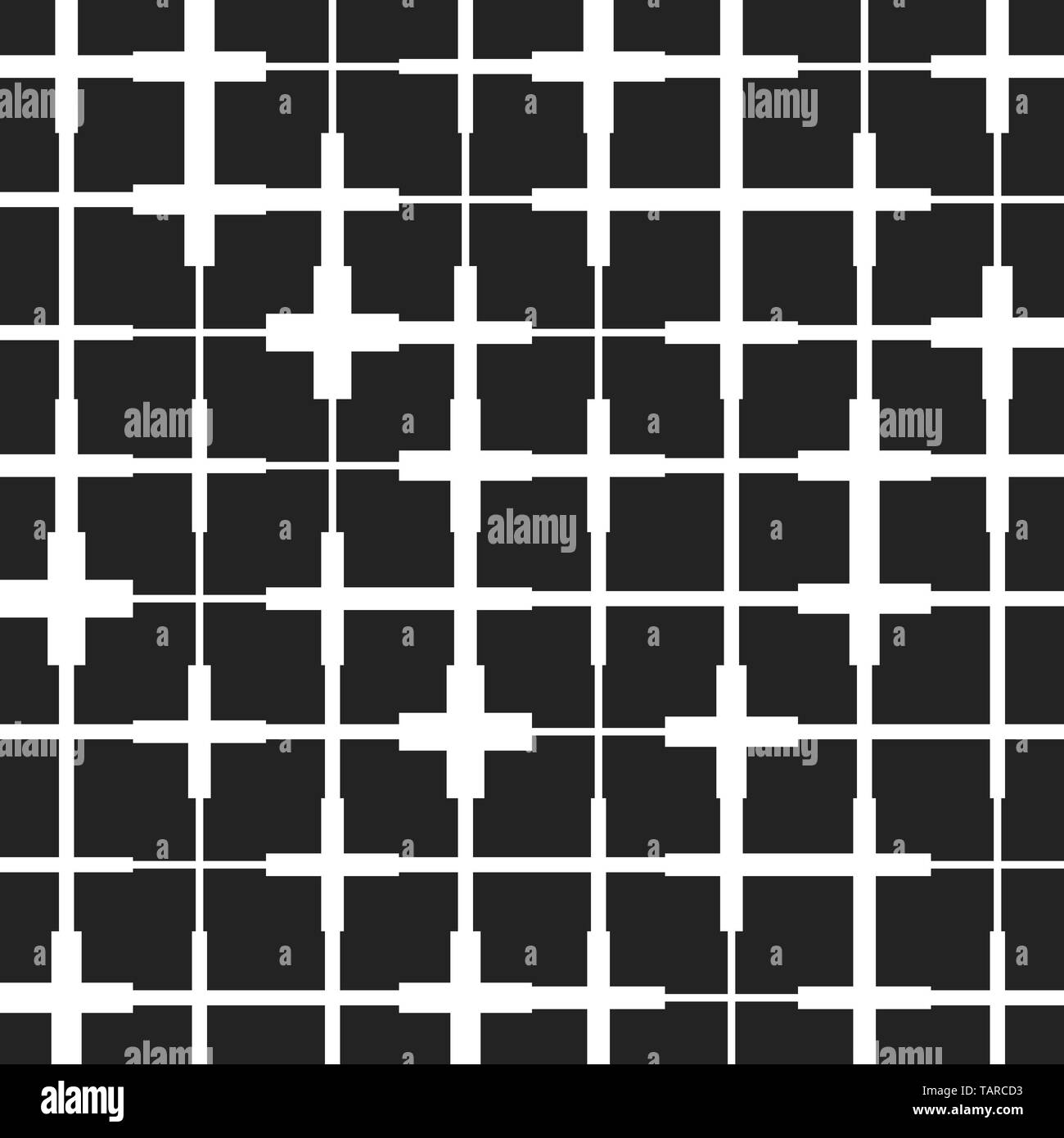 Nahtlose kreuze Muster Stock Vektor