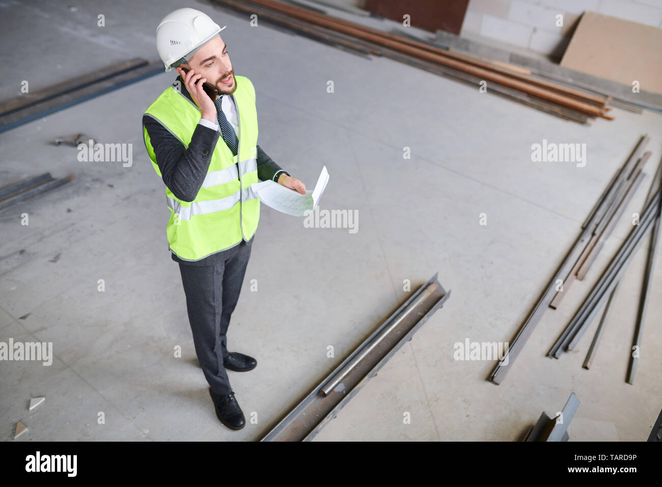 Informationen erhält. Stockfoto
