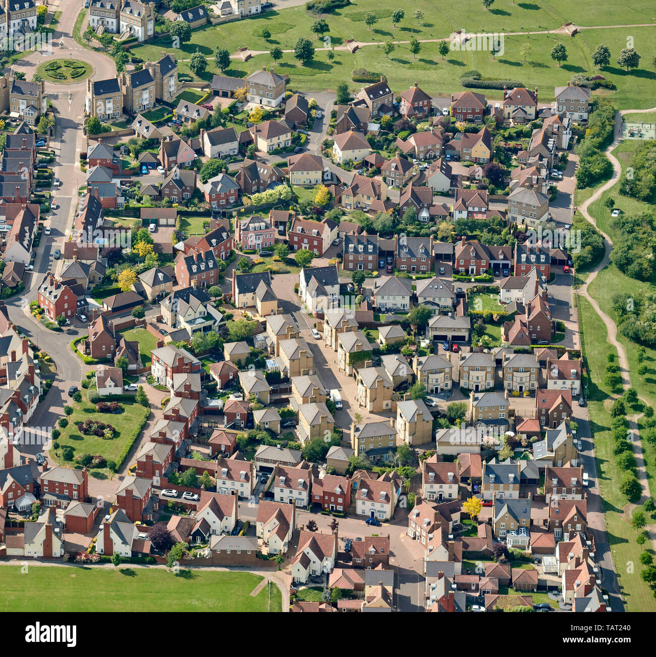 Entwicklung des neuen Gehäuses Chelmsford, South East England, Großbritannien Stockfoto