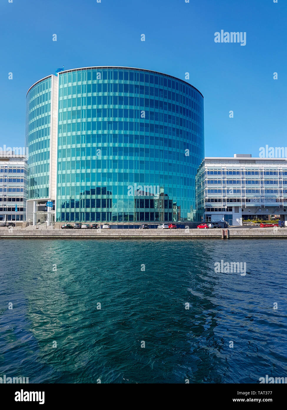 Hafen von Kopenhagen Stockfoto