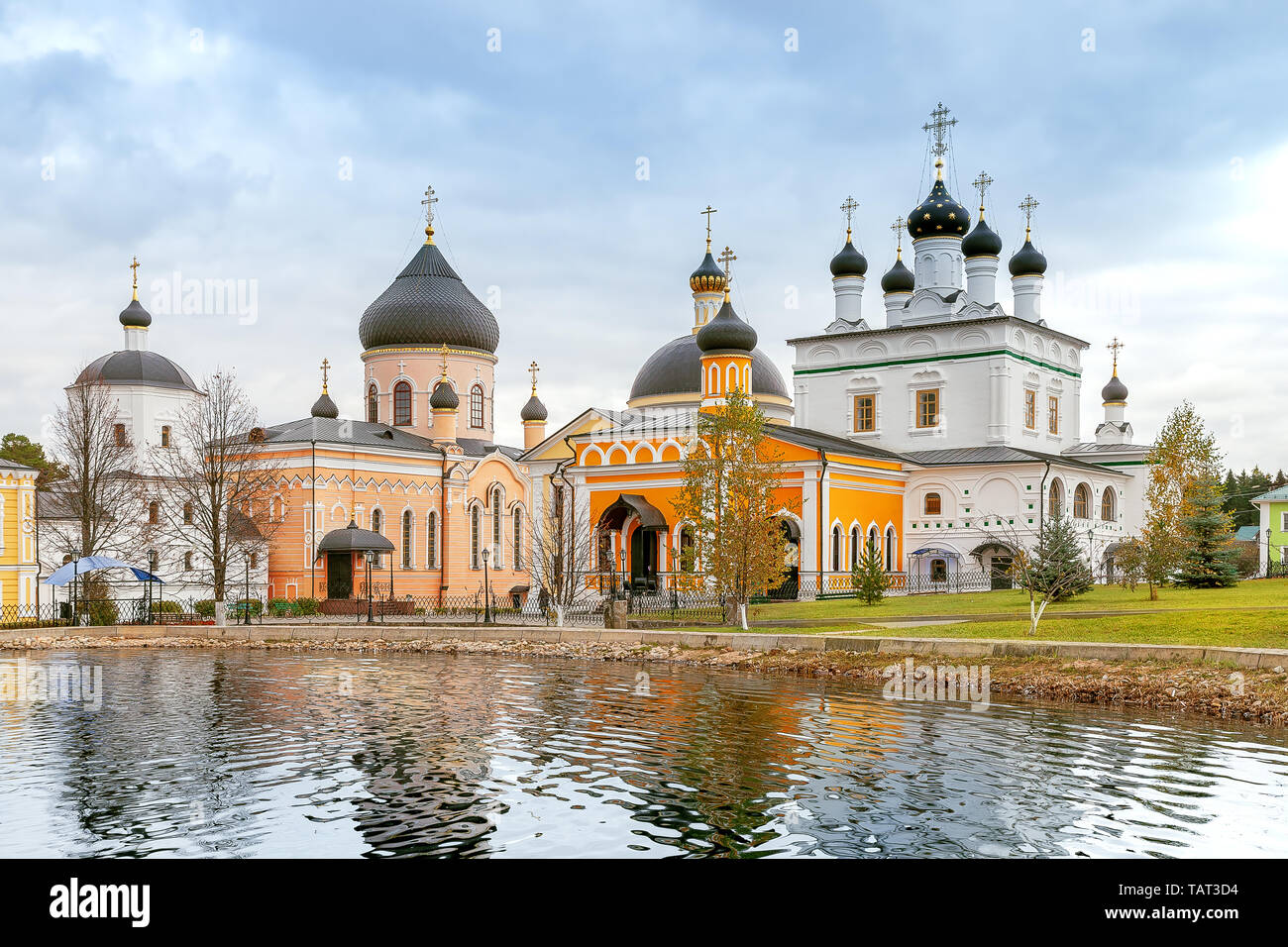 Christi Himmelfahrt von David Wüste. Orthodoxe Kloster des Moskauer Patriarchats. Russland. Region Moskau Stockfoto