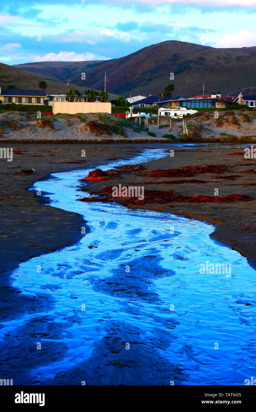 Morro Bay Beach Stockfoto