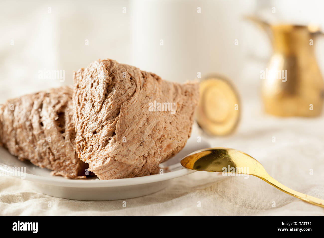 Traditionelle östliche Desserts auf dem Tisch Stockfoto