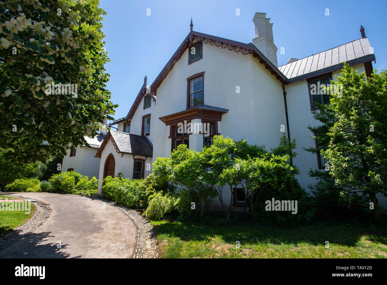 USA Washington DC Präsident Abraham Lincoln's Cottage auf Soldaten Home National Monument Stockfoto