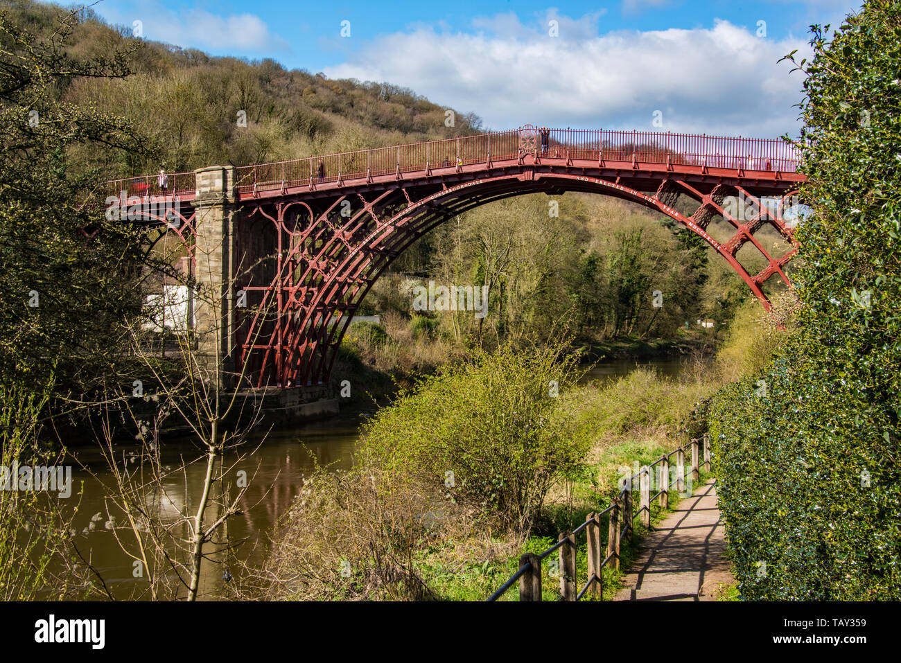 Ironbridge, Shropshire Stockfoto