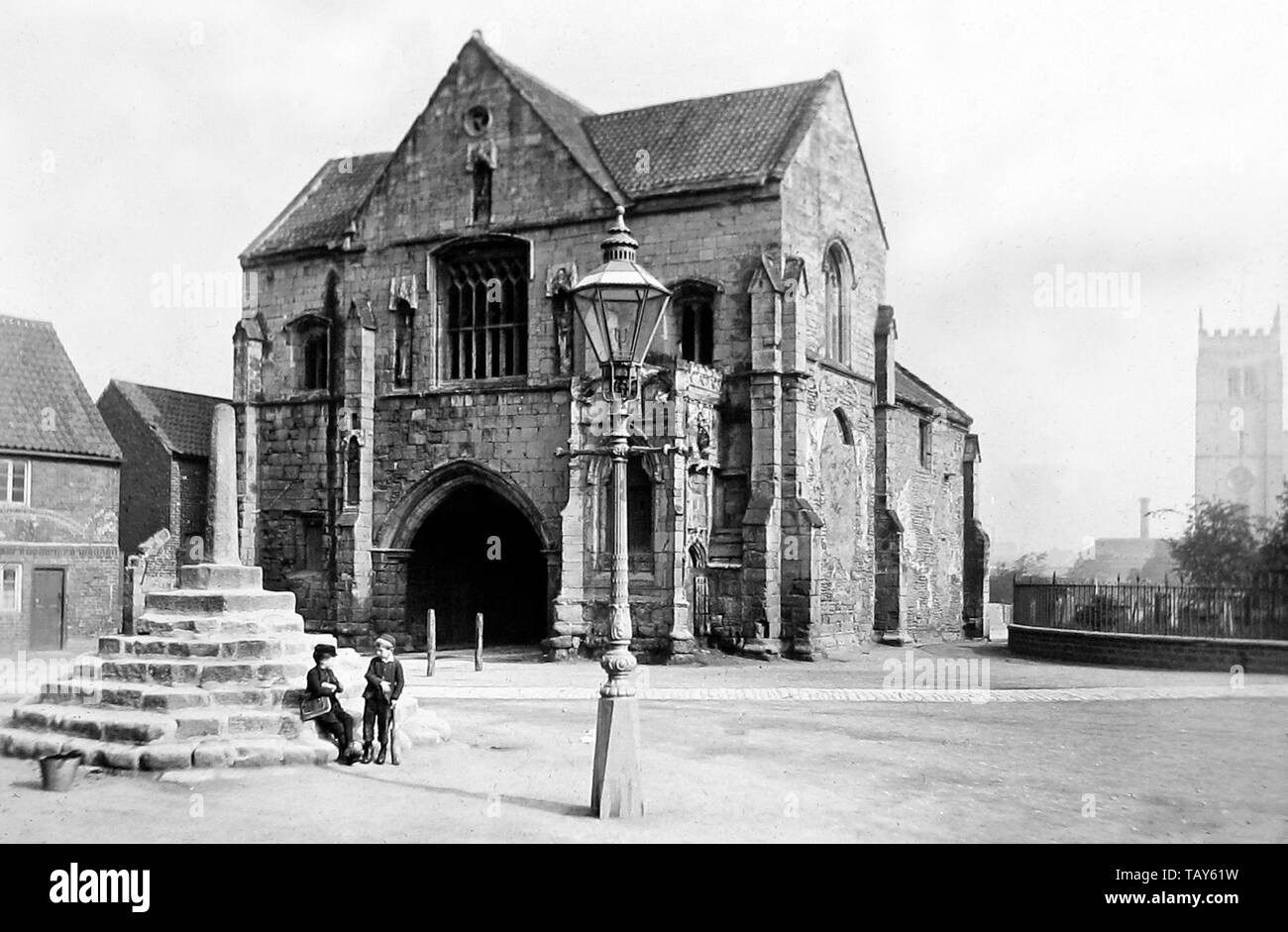 Market Cross, Worksop Stockfoto