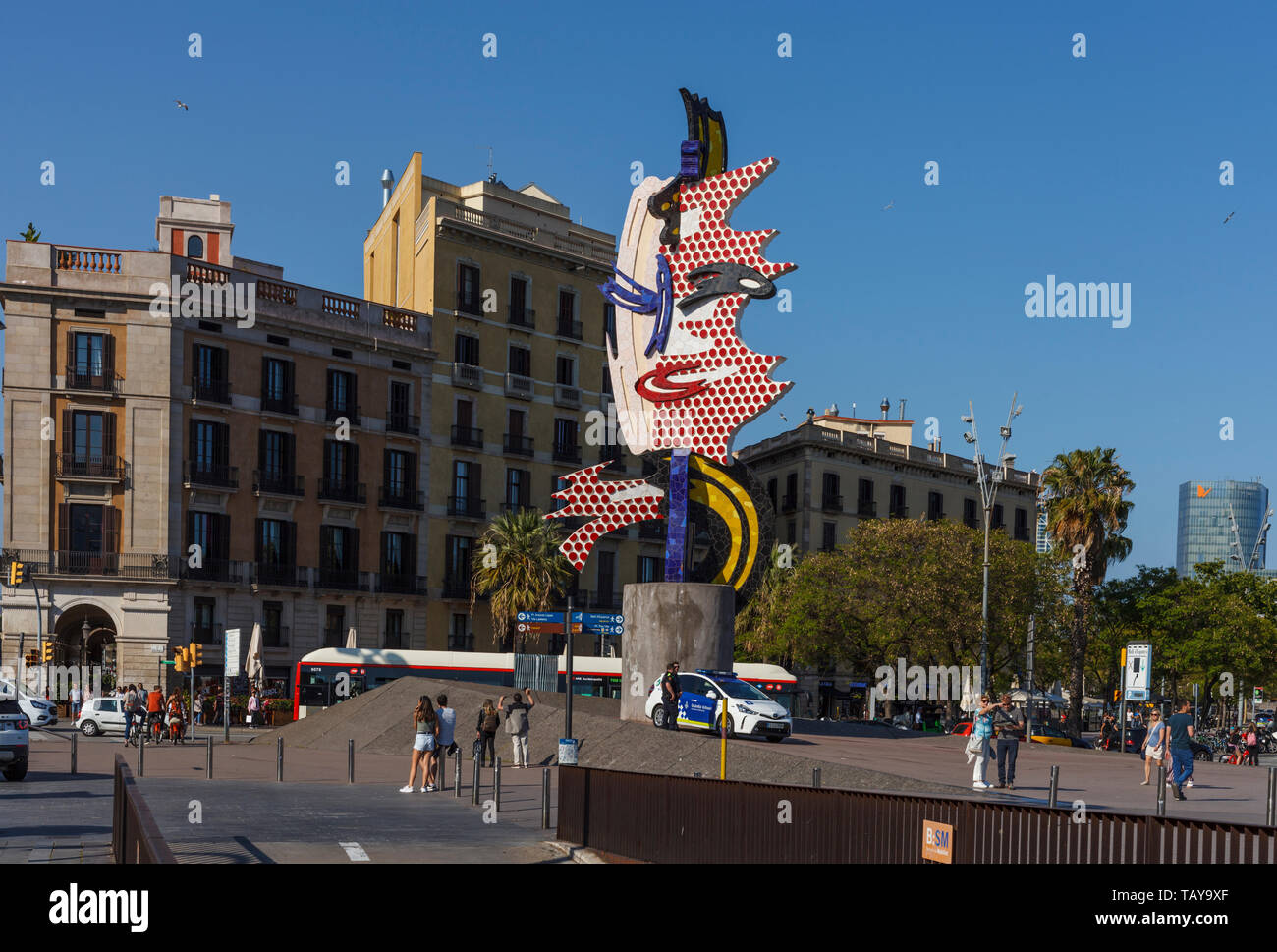 Der Barcelona, Port Vell, Barcelona Stockfoto