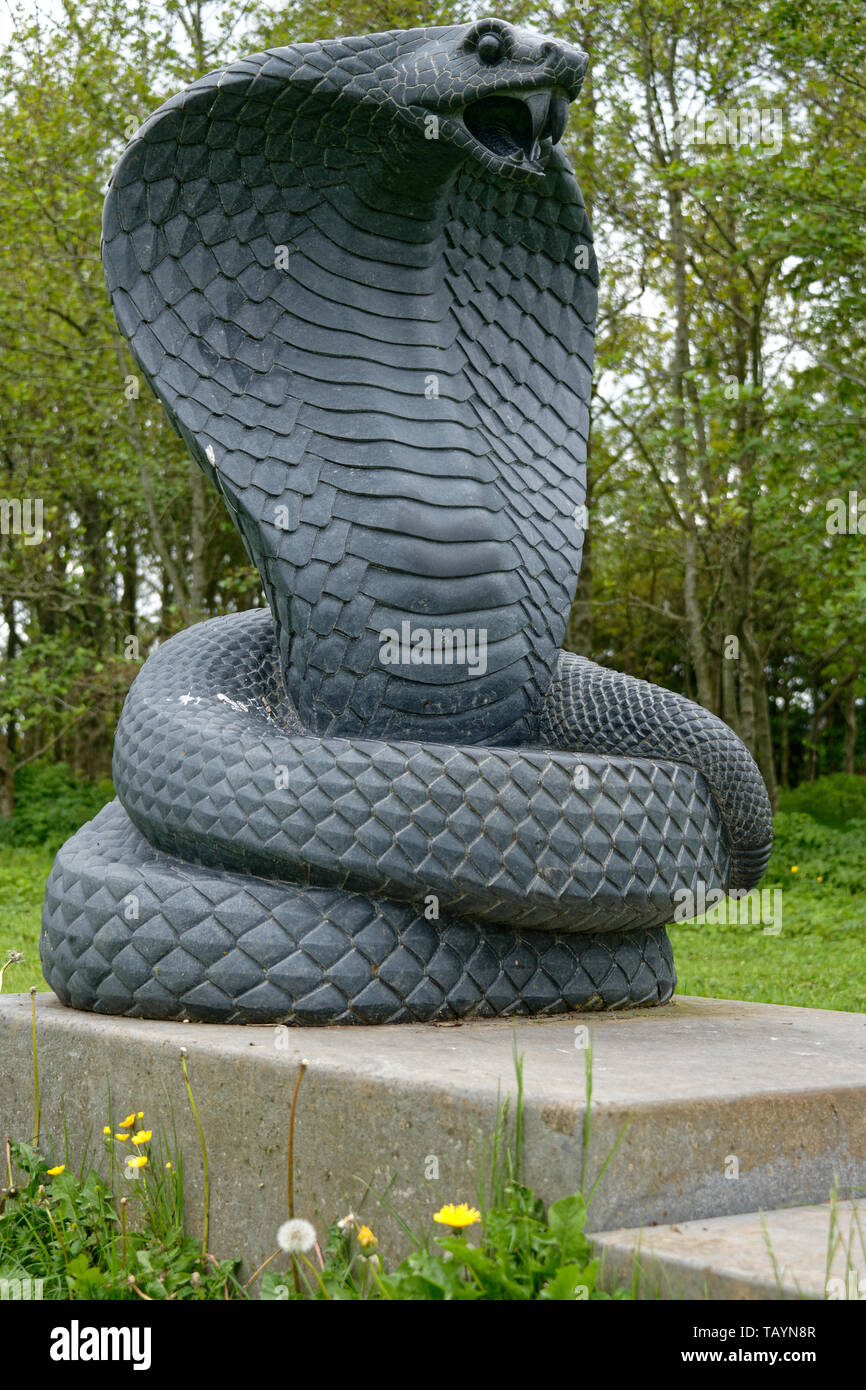 Die Cobra Thron, alias die Weisheit Sitz Stockfoto