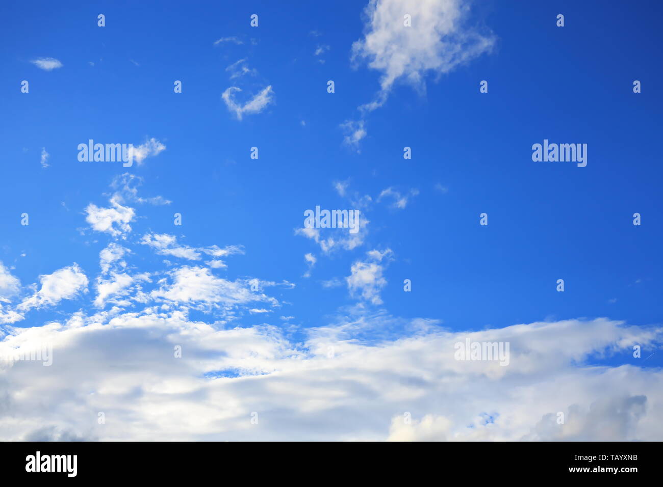 Wolken und blauer Himmel Stockfoto